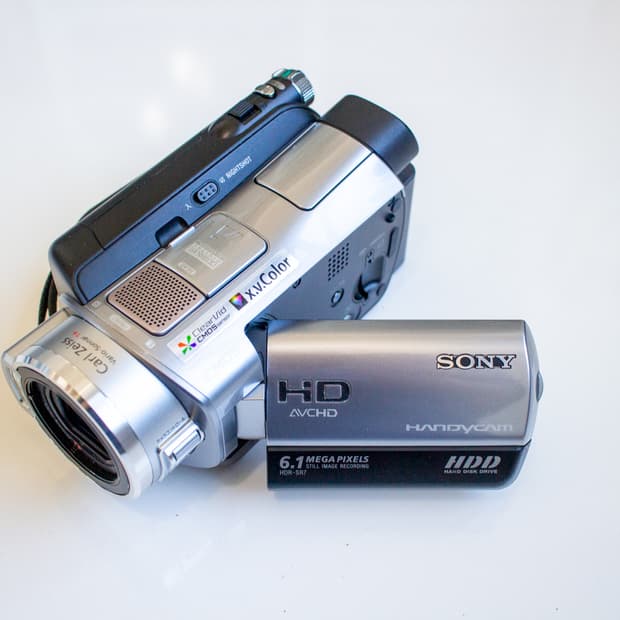 Sony HDR-SR7 / 빈티지 디지털 캠코더