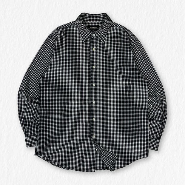 CLRIDE 체크 셔츠