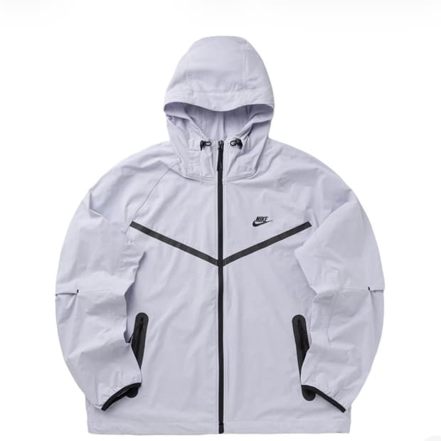 나이키 테크 우븐 자켓 고스트 블랙
