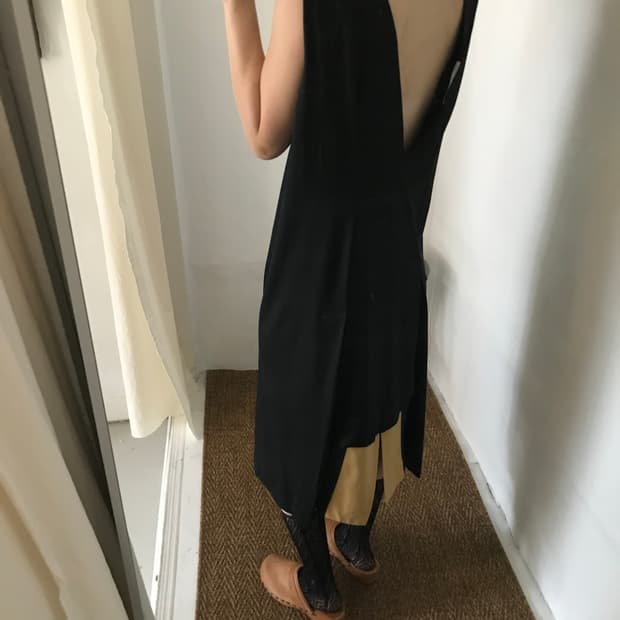 back open dress