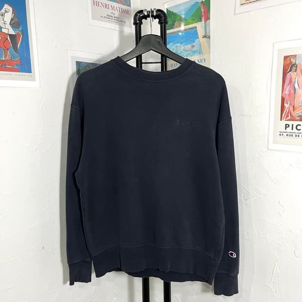 챔피온 자수로고 맨투맨