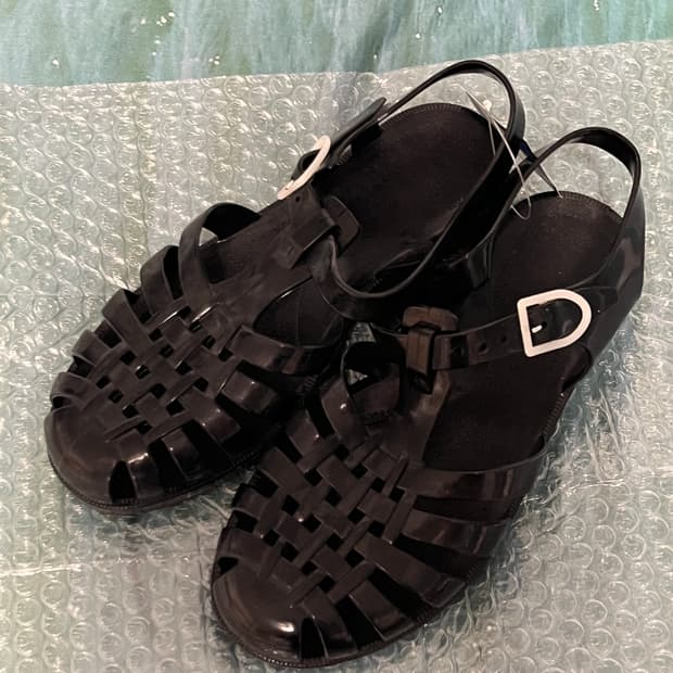 메듀즈 샌들 블랙 38 (240)