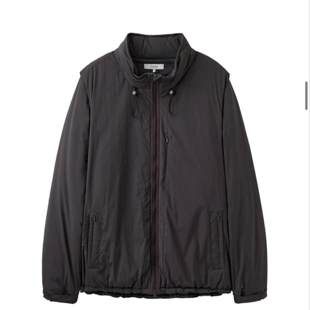 아르반 유틸리티 패디드 베스트 자켓_퍼플 브라운 3