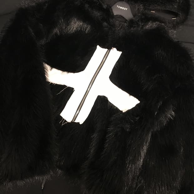 PAIKI reversible faux fur jacket