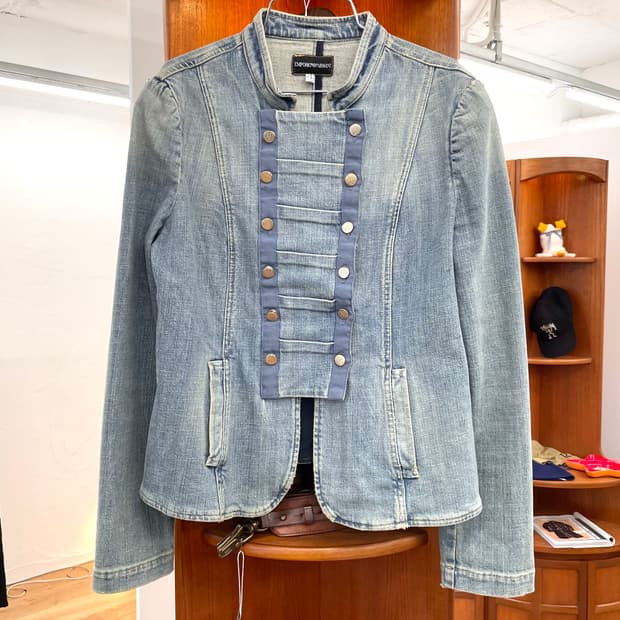 [36] 엠포리오 아르마니 데님 나폴레옹 자켓