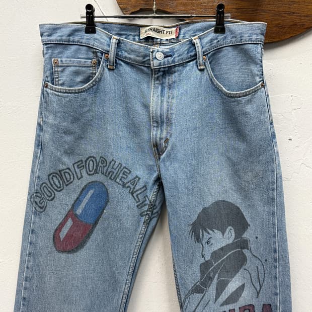 00s Levi’s 505 AKIRA Custom Straight Den
