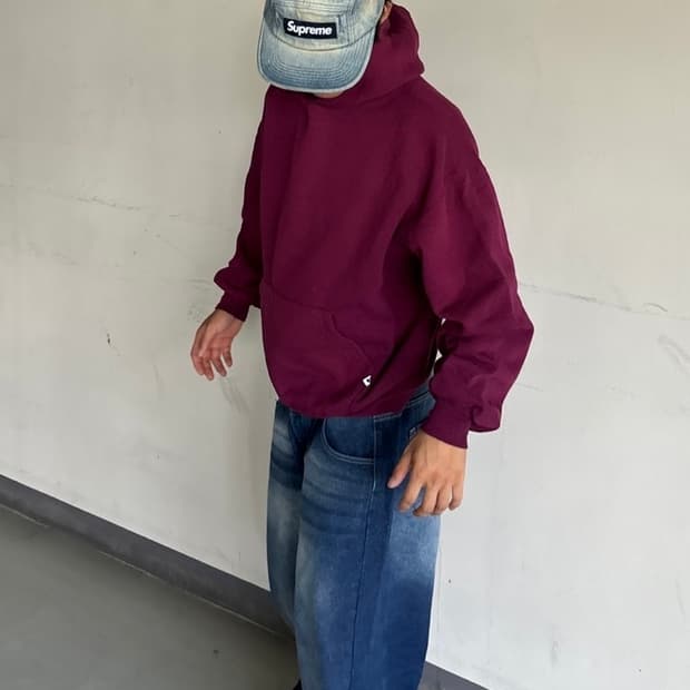 RUSSELL 90‘s 빈티지 후드티