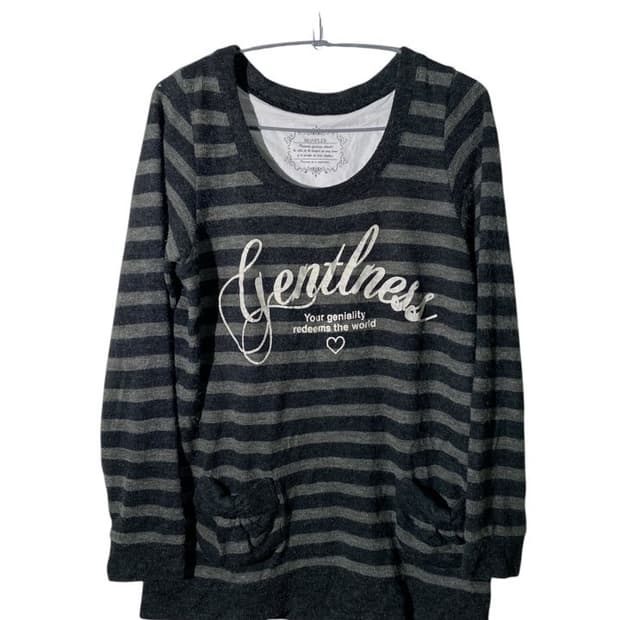 monfler 스트라이프 니트