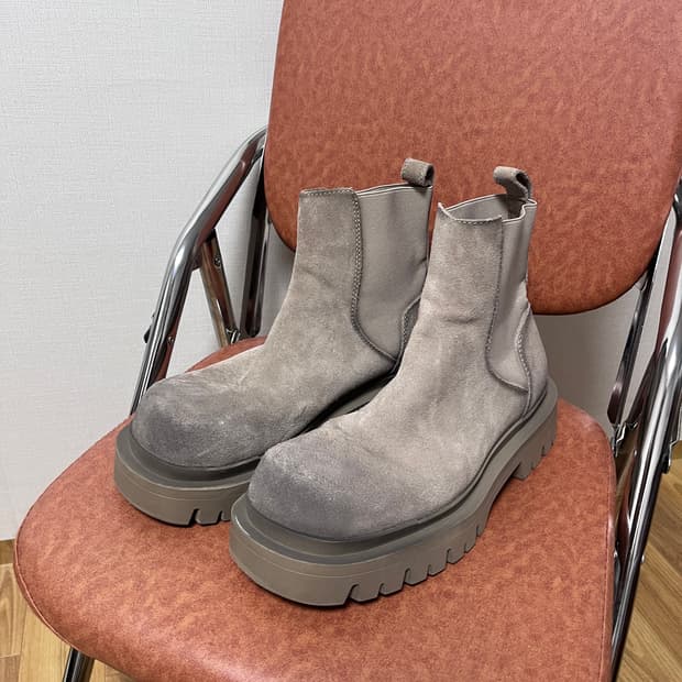 자라 빈티지 앵클 부츠