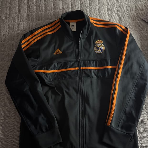 Adidas Real Madrid track top L size