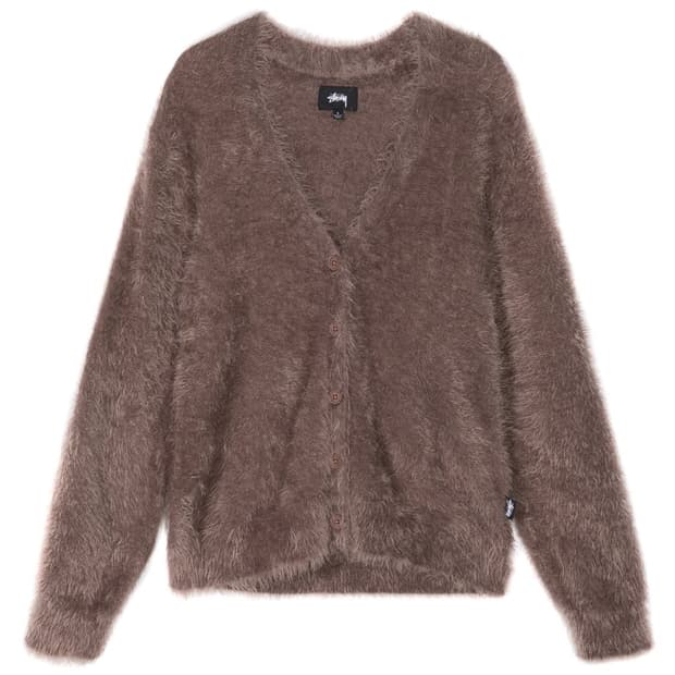 스투시 stussy women menlo scruffy 가디건