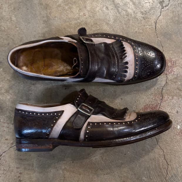 처치스 상하이 빈티지 더비슈즈