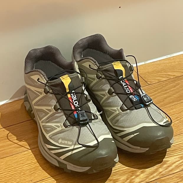 살로몬 xt-6 빈티지 카키 판매합니다.