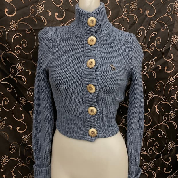 아베크롬비 니트 가디건