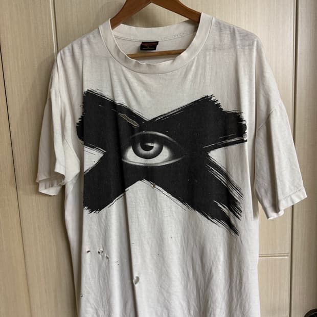 롤링스톤즈 브로컴 빈티지 티셔츠 XL
