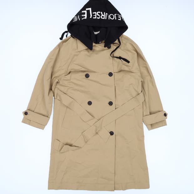 55 보브 여성 트렌치자켓(후드탈부착) 0126H1