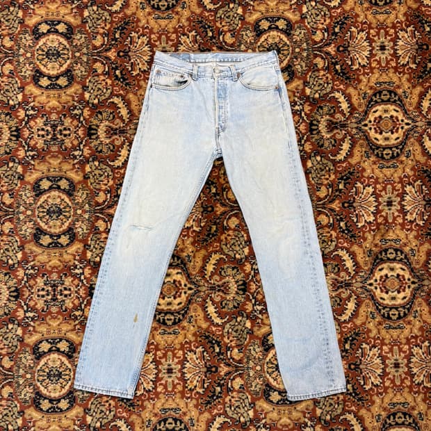 90s usa 빈티지 리바이스 501 데님 32(30~31) (564)