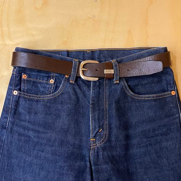 FOSSIL leather belt 파슬 레더 벨트