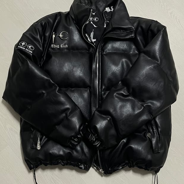 떠그클럽 레더패딩 3