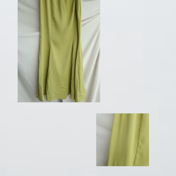 Lime Mermaid Skirt 라임 머메이드 스커트