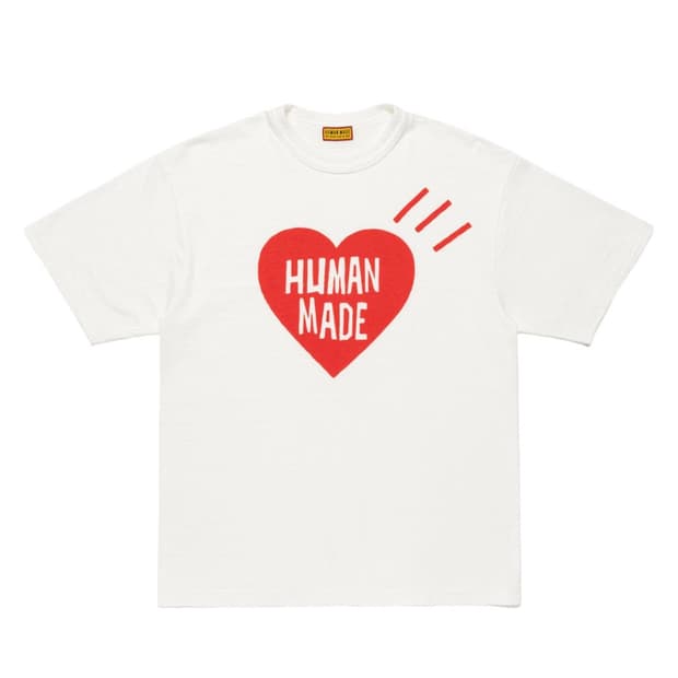 휴먼 메이드 그래픽 티셔츠 휴먼 메이드 더 얼리 이어즈 #1 화이트