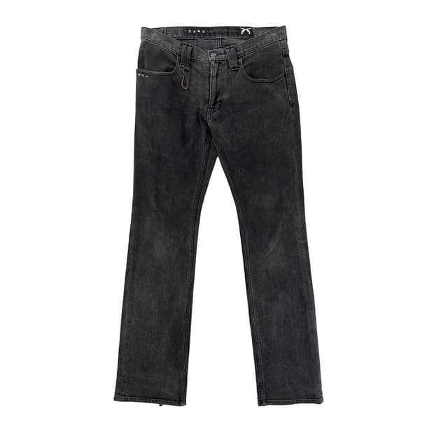 Roar Guns Black Washed Bootcut Denim/ 1