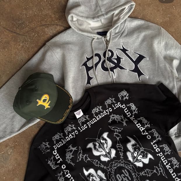 Punkandyo hoodie zip up