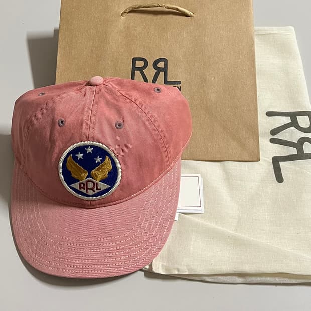 rrl 더블알엘 윙패치 윙로고 모자
