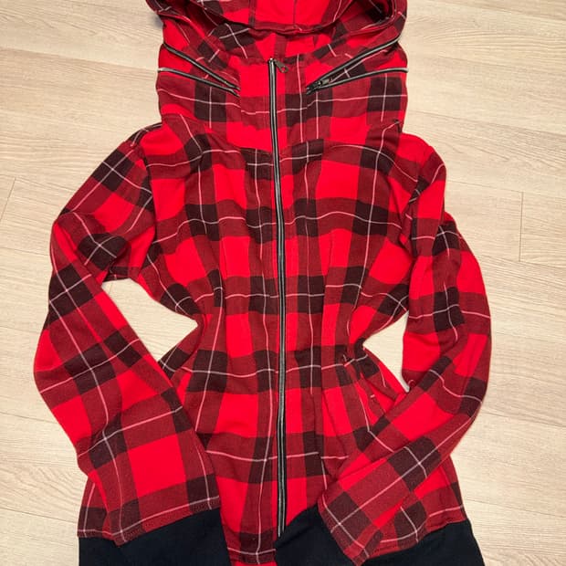 Vintage 펑크룩 락시크 세미펑크 후드집업