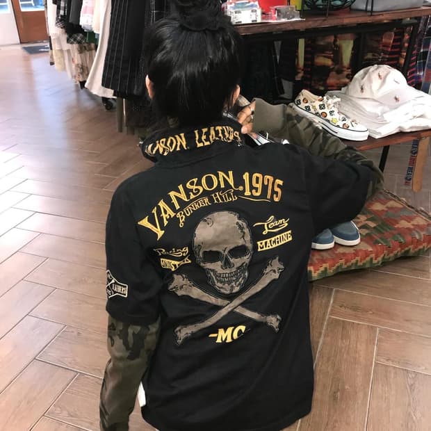 Vanson Embroidery PK Long Sleeves
