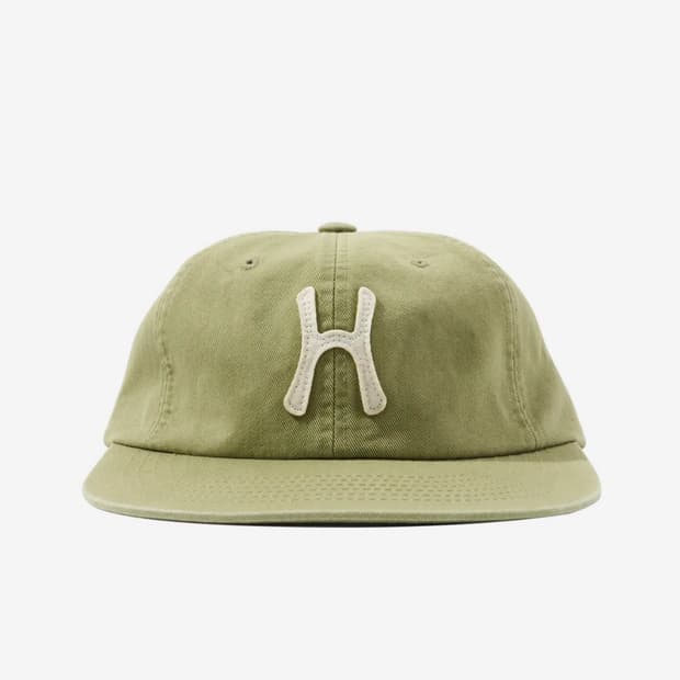 헬로선라이즈 H Logo Cap Olive