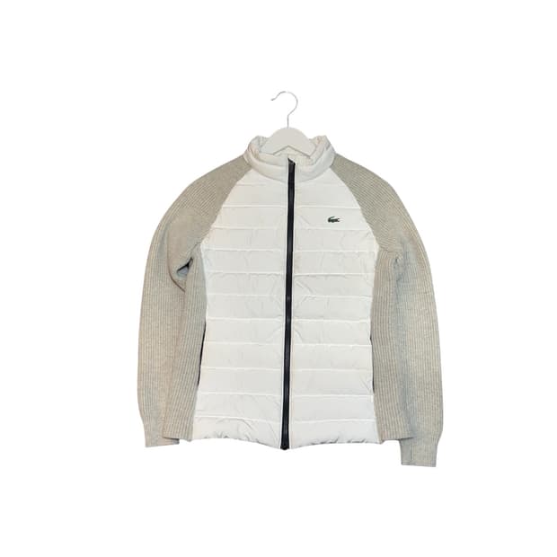 라코스테 니트패딩 여성 34사이즈