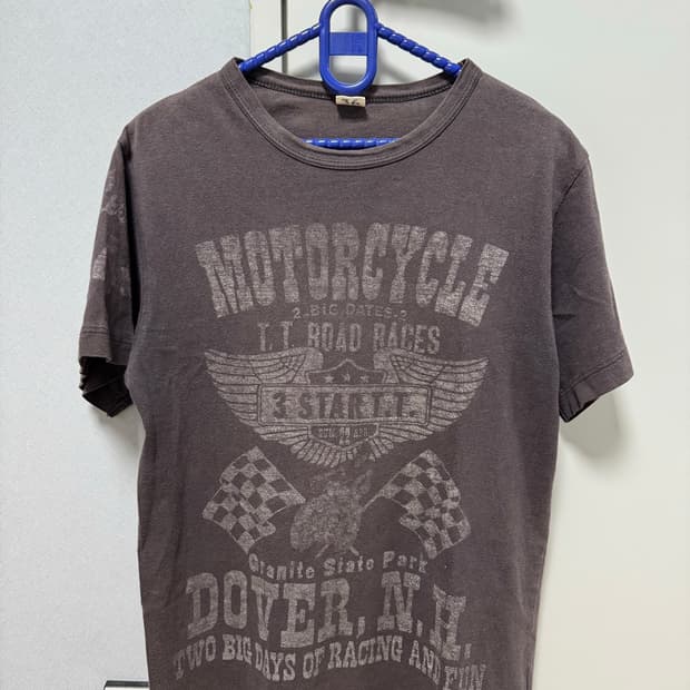 MWS Motorcycle Racing 빈티지 워싱 티셔츠 36