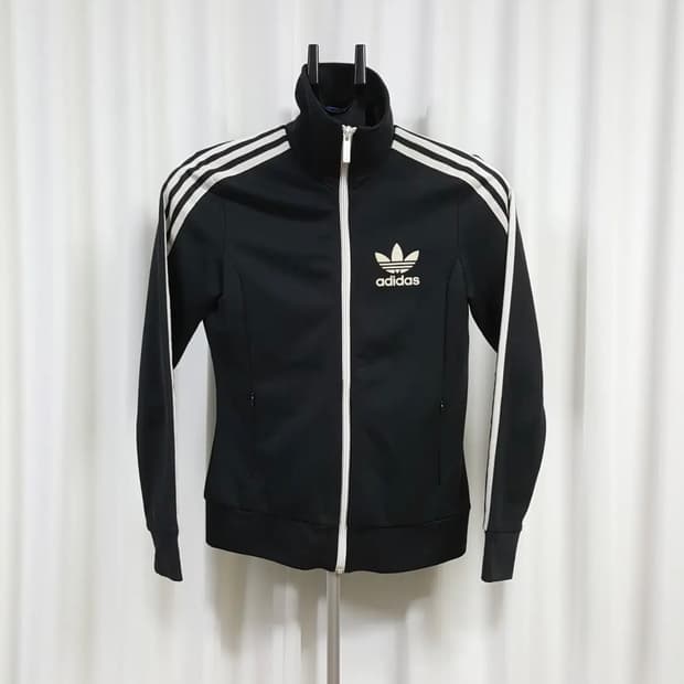 아디다스 여성 유로파 져지 95 블랙 오일장