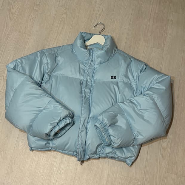 키시닝 패딩 스카이블루 