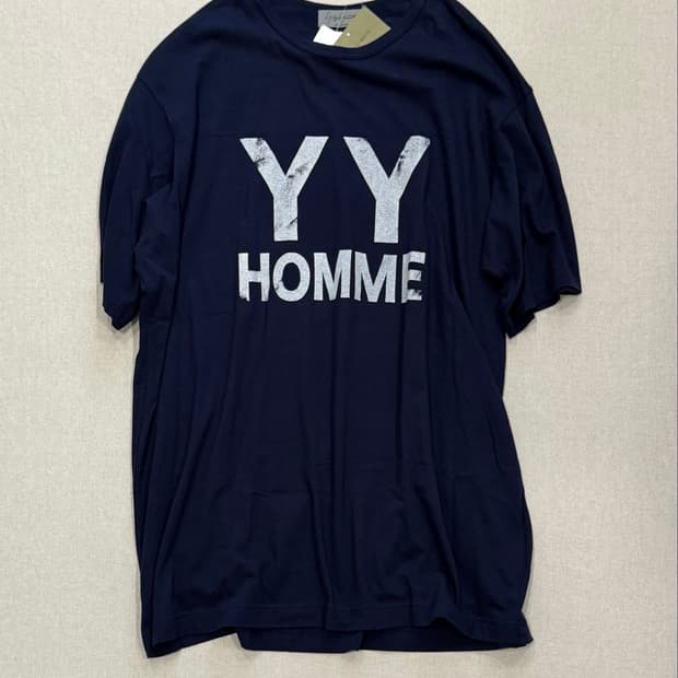 요지야마모토 뿌르옴므 YYH 티셔츠