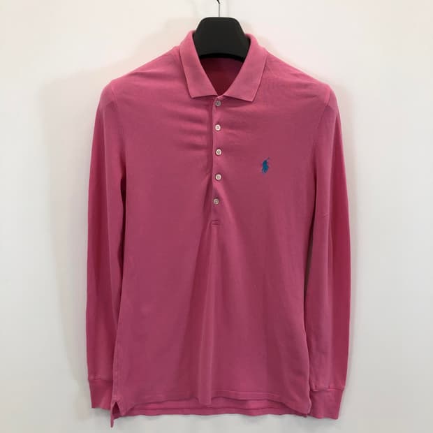 폴로 랄프로렌 핑크 피케 카라티 M