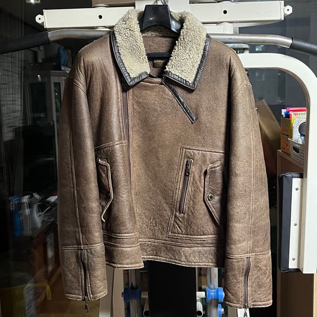 안토니오 양가죽 무스탕 100