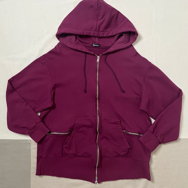 언더커버 23ss 축융 후드집업 undercoverism wave zip