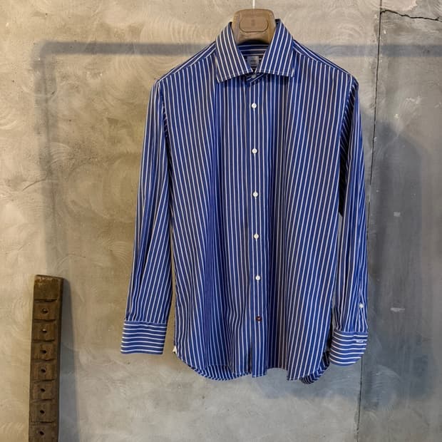 CARREL 스트라이프 드레스셔츠 남성100