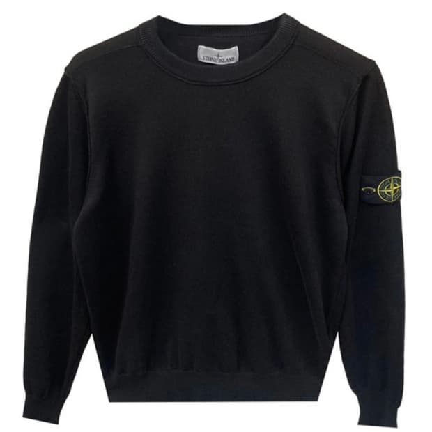 (L) 스톤아일랜드 니트 블랙 1회착