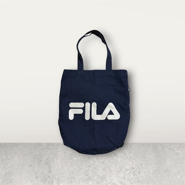 휠라 FILA 네이비 토트백 에코백