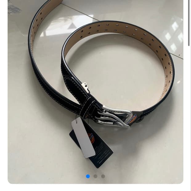 Dickies double stitxch belt