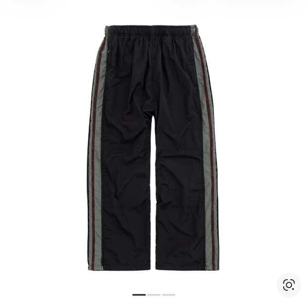 구매) 폴리테루 올드스쿨 트랙팬츠 블랙/세이지