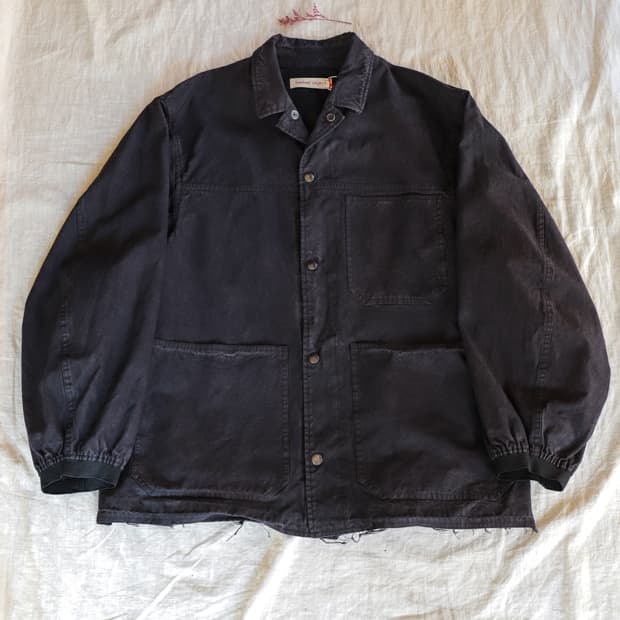 [2] 24fw 바벨오브젝트 cover jkt - black