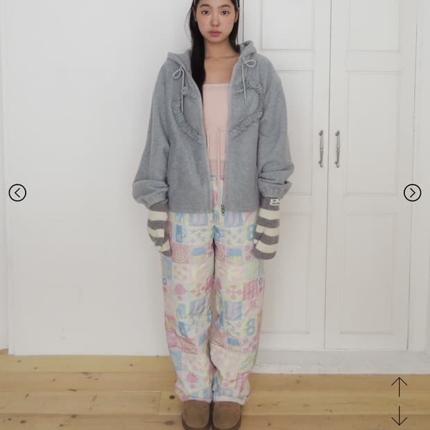 펀프롬펀 패딩 팬츠