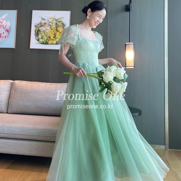 웨딩 촬영 드레스 프로미스원 S