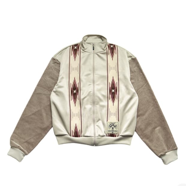 (새상품)캐피탈 스무스 저지 코치 & 제피르 트랙 자켓 베이지