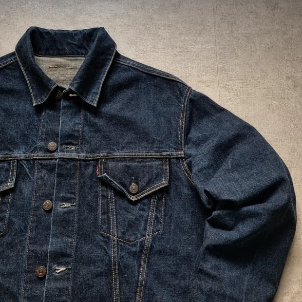 80s Denime 557xx Denim Jkt L sz D-HG1118