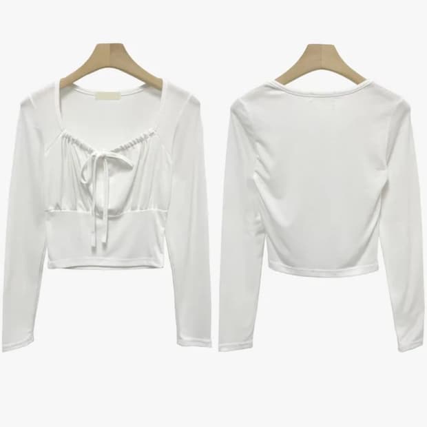 영앤리치 코트 스트링 티